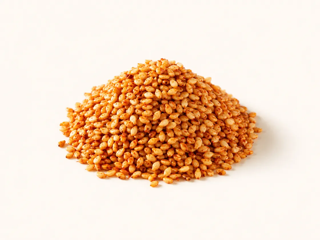 Toasted spicy sesame seeds